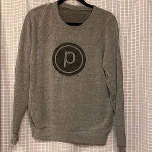 Grey Pure Barre sweatshirt
